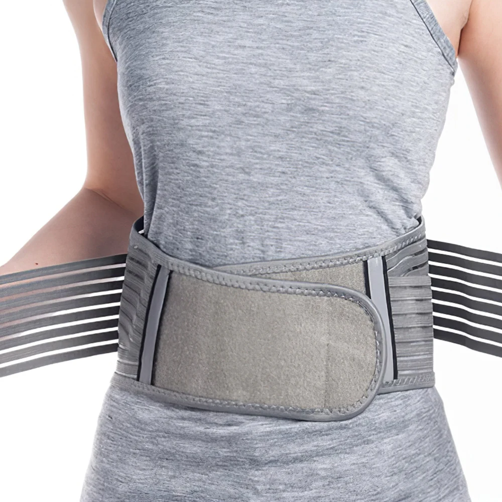 

Корректор осанки для мужчин и женщин, регулируемый пояс для поддержки спины, поясницы, нижней талии, двойное облегчение боли