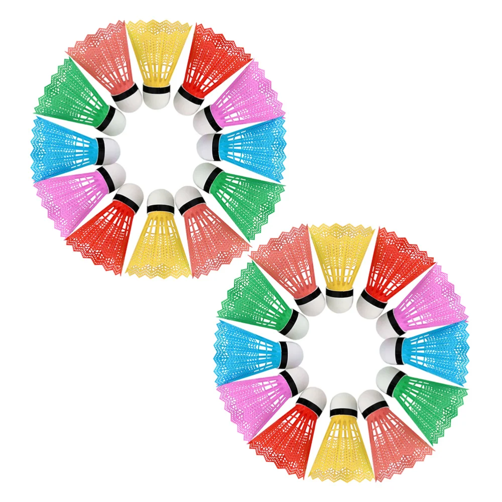 

36pcs Professional Shuttlecocks Kids Sport Badmintonn (Assorted Color)
