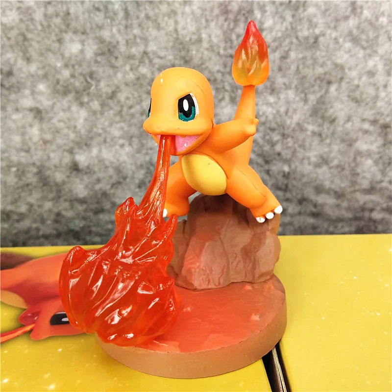 

Pokemon 6Pcs 6Styles Ye Yibu Little Fire Dragon Katy Dog Blind Box Box Egg Gift for Children