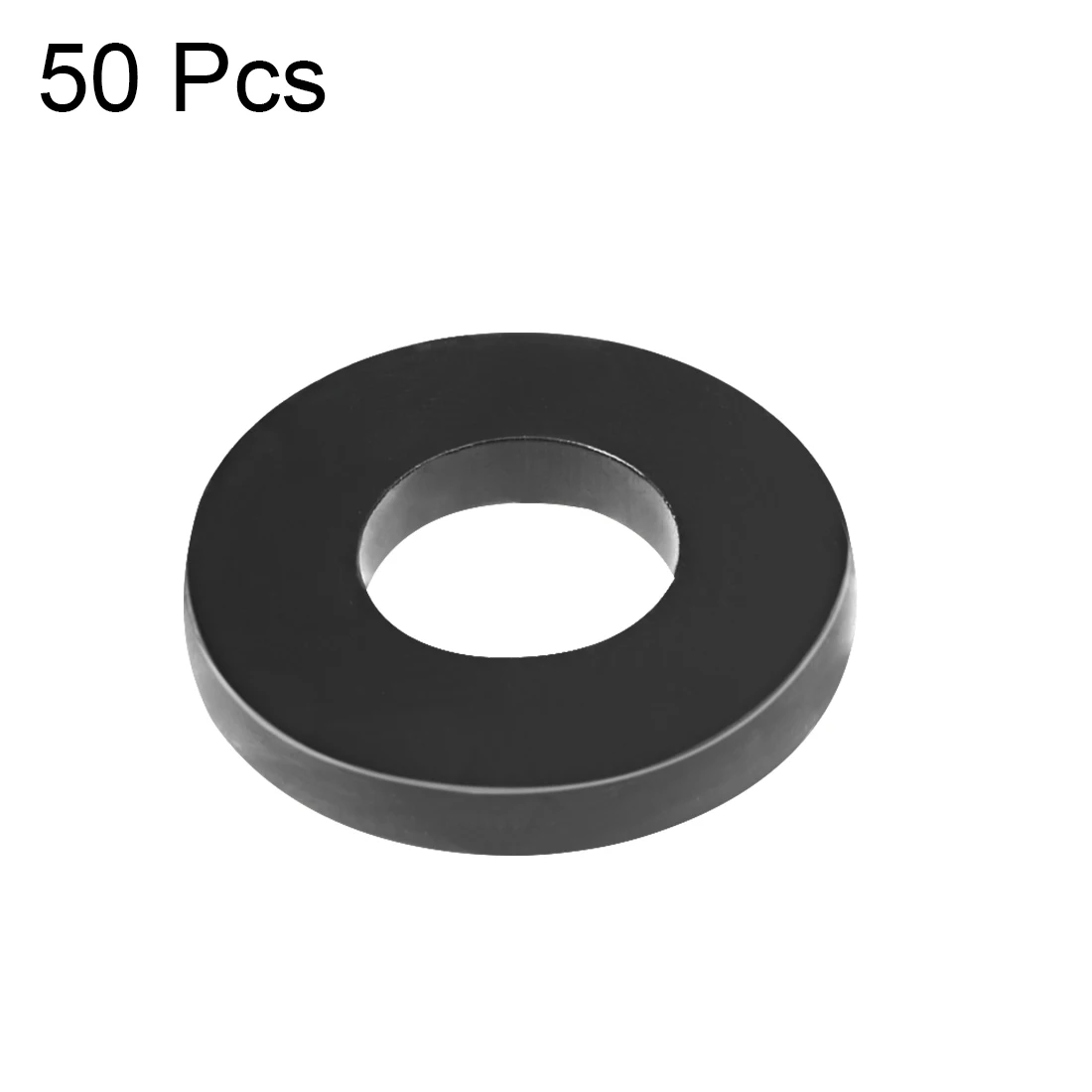 Uxcell Rubber Flat Washers 4mm Inner Diameter 9mm OD 1.2mm Thick 50pcs | Обустройство дома