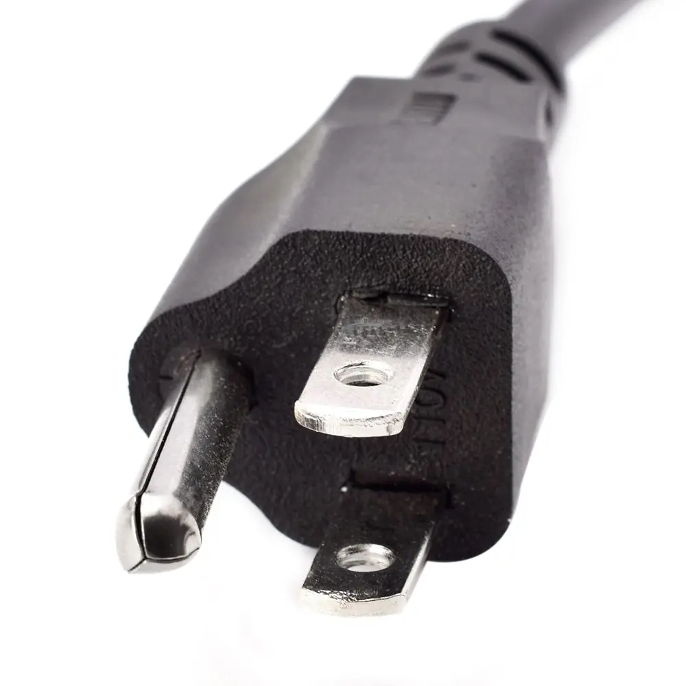 1 шт. прочный 3 зубца 2 м США адаптер питания переменного тока кабель провод для