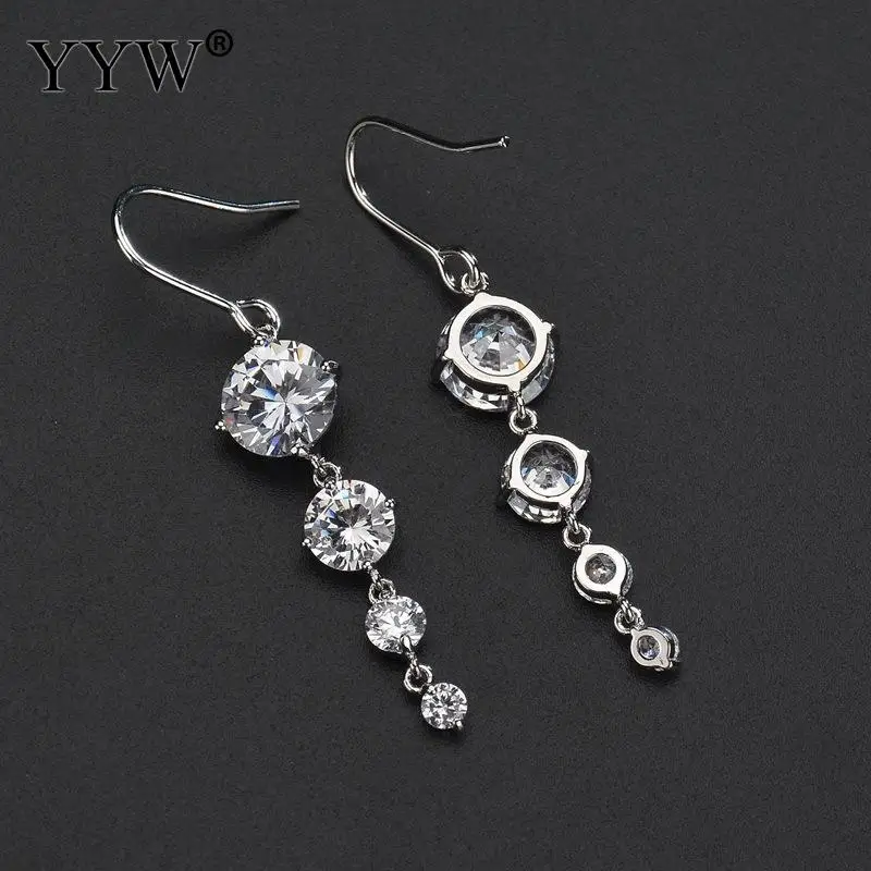 

Simple And Versatile Earrings Platinum-Plated Ear Hook Long Earrings Fashion Vintage Earrings For Female Daily Wear Or Matching