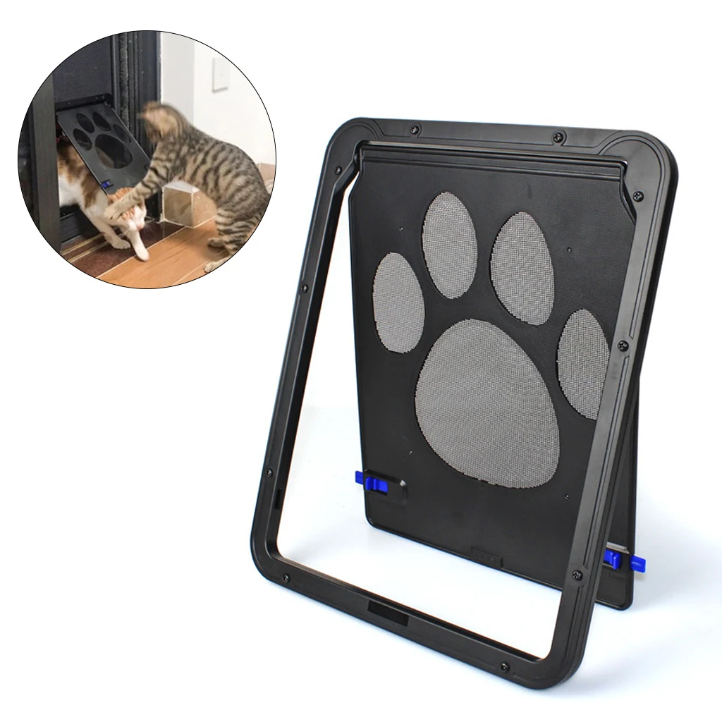 Легко устанавливаемая дверь для домашних животных кошек и собак безопасная
