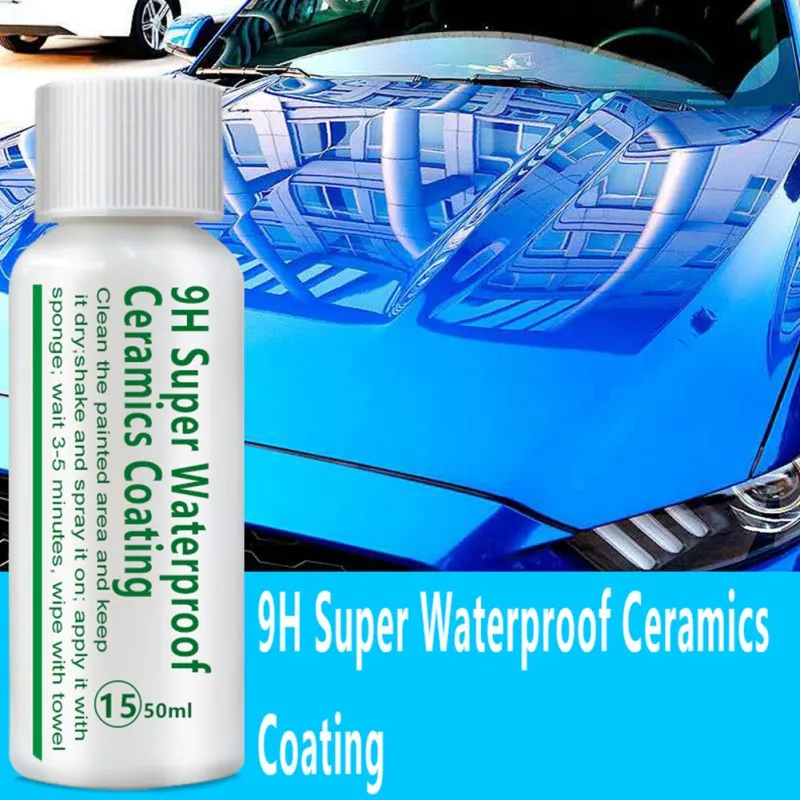 Суперводонепроницаемое керамическое покрытие 9H водостойкое гидрофобное с