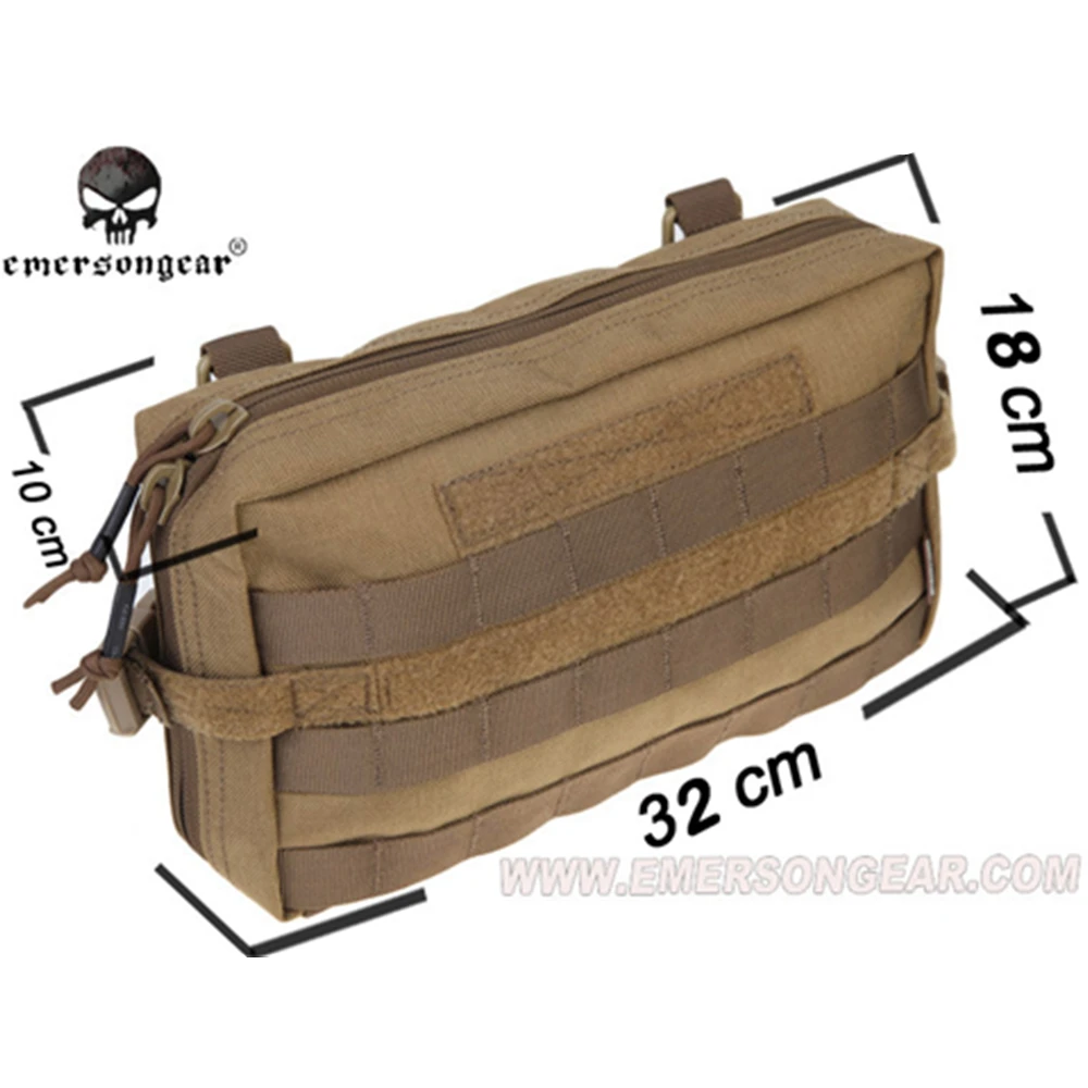 Emersongear EDC Универсальный Чехол MOLLE военный охотничий компактный чехол тактический жилет чехол 500D Cordura нейлон Кемпинг Туризм