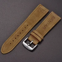 original benyar watchbands leather strap for by 5102m watch band width 22mm for by 5104m by 5140m