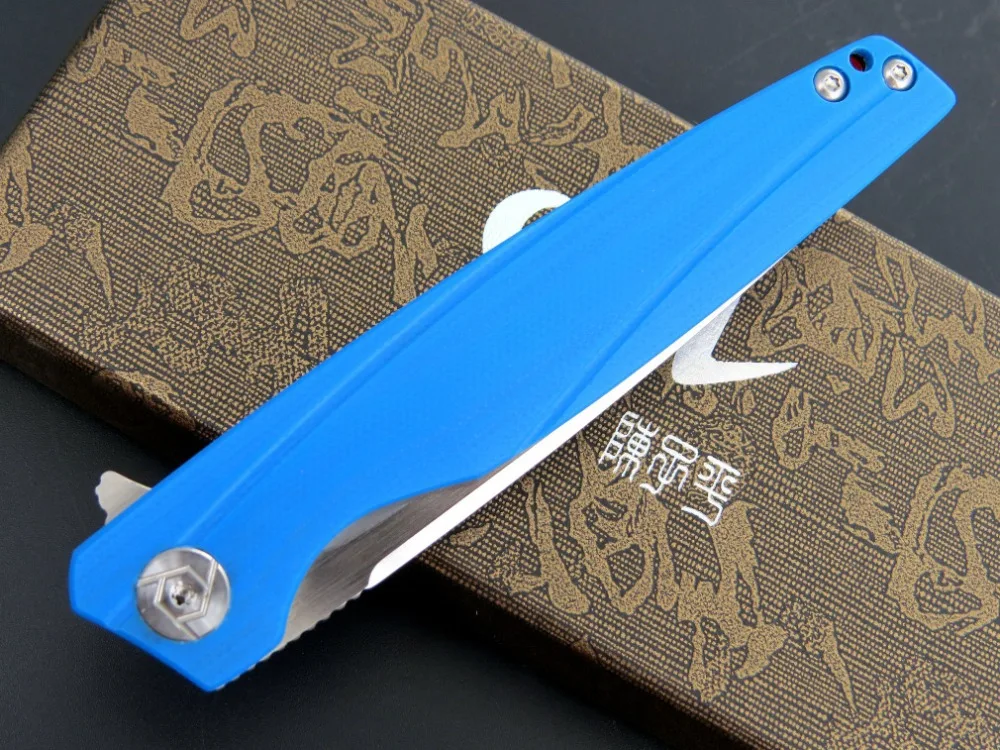 CH3007 EDC инструмент маленький складной охотничий нож D2 лезвие G10 Ручка Открытый кемпинг охотничьи ножи