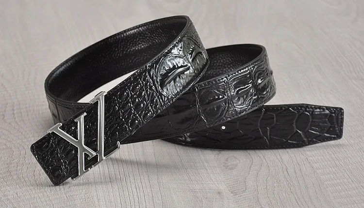 new High quality men's genuine leather belt designer belts men luxury male belts for men fashion vintage pin buckle for