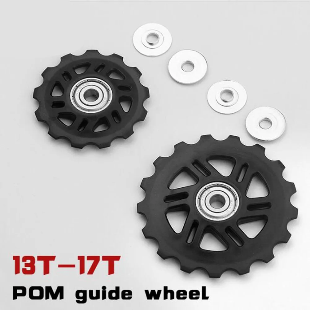 

MTB Bike 13T/17T Steel Bearing Jockey Wheel Rear Derailleur Pulley Bicycle Guide Wheel 11-speed 12-speed Universal Transmission