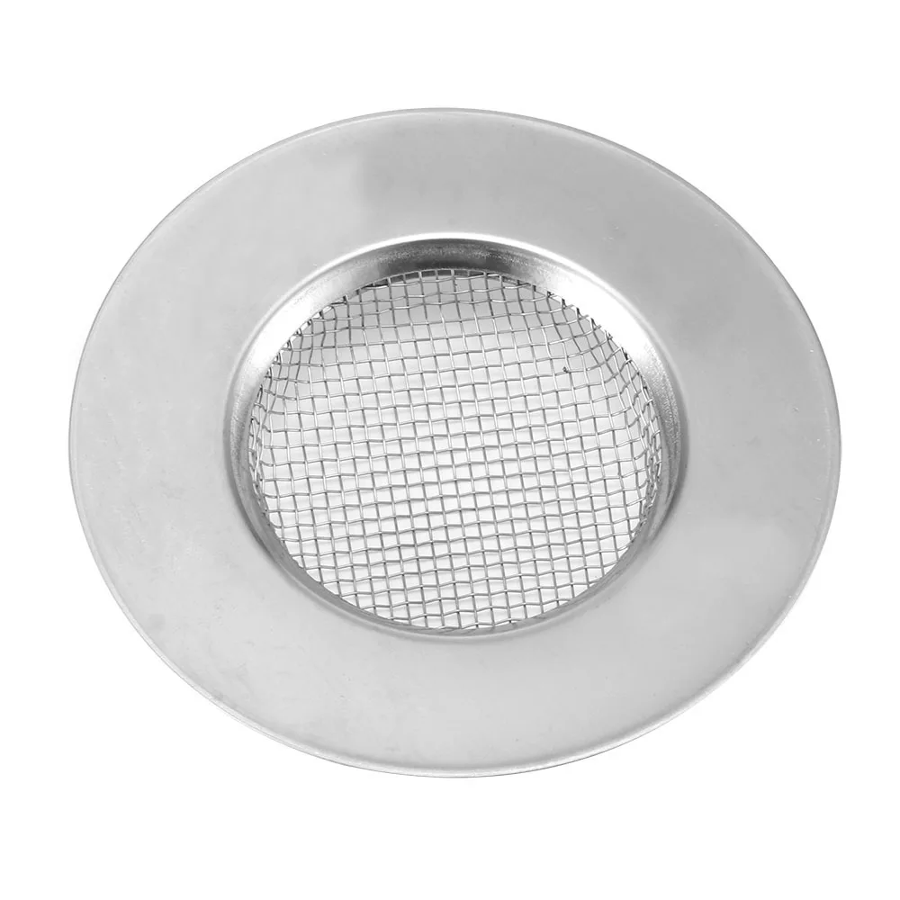 

1 шт., решетки и фильтры из нержавеющей стали круглый Слив для пола, для кухонной раковины канализационный фильтр для раковины, 7,5 см