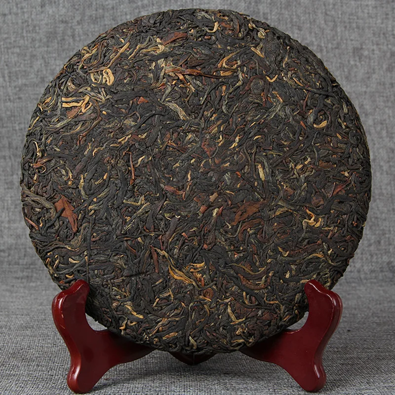 Pastel de t&eacute; rojo Yunnan Old Tree Black chino Dianhong Feng Qing, 2019/2020g, 357-1