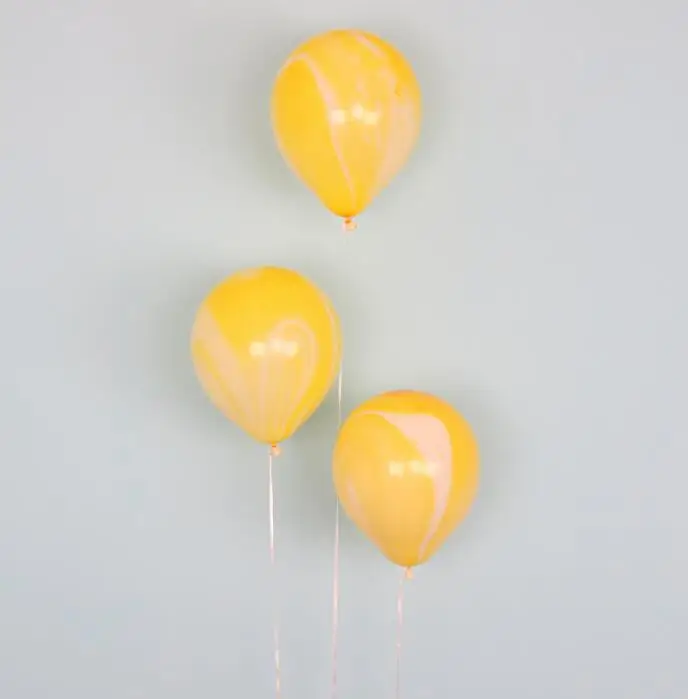 yellow marble 10 шт 10-дюймовые латексные шары с рисунком зебры, леопарда, тигра, лодыжки, тема животных, вечерние украшения для дня рождения, свадьбы, принадлежности для детского душа - Цвет: yellow marble