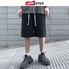 Шорты LAPPSTER мужские с заклепками, уличная одежда, спортивные штаны в стиле панк, винтажные шаровары в стиле хип-хоп, беговые Джоггеры в стиле Харадзюку, 5XL, лето 2022