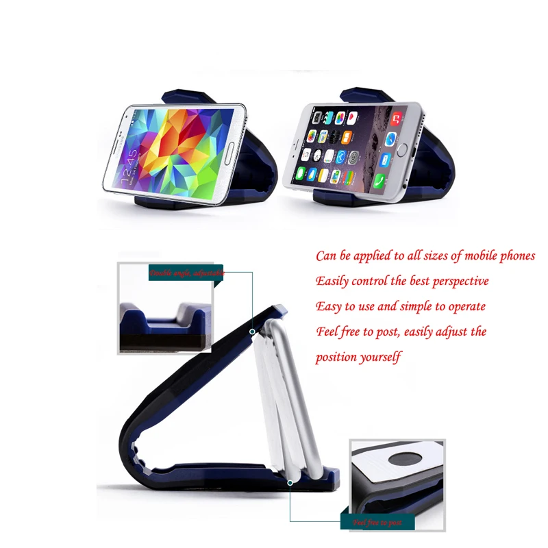new mobile phone desktop holder creative crocodile mouth clip lazy car mobile phone holder hippo mouth auto parts free global shipping