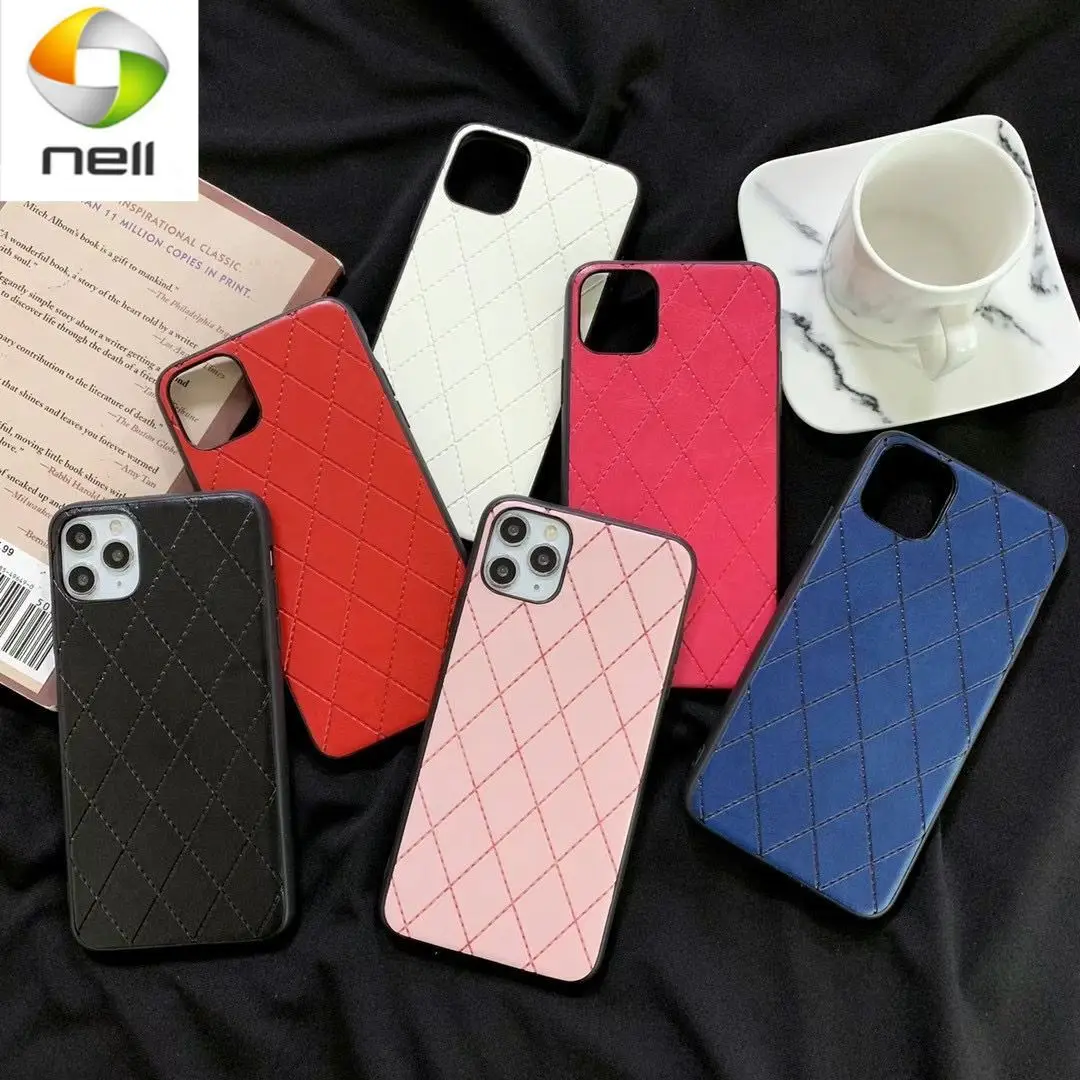 

Fashion Brand leather hard with box Phone Case For iPhone 12 11 Pro Max Mini XR XS MAX 8 X 7 SE Cover