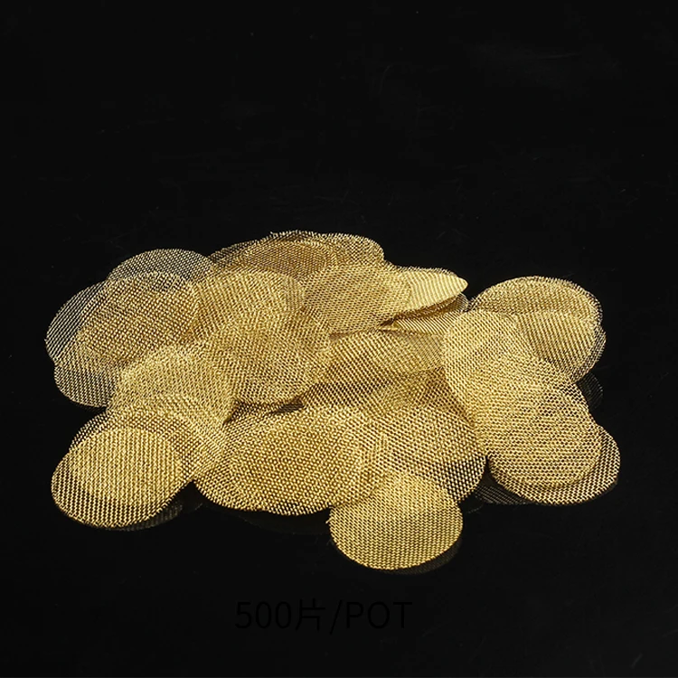 Латунные экраны курительная труба фильтры экранов 3/4 дюйма 250 в упаковке для