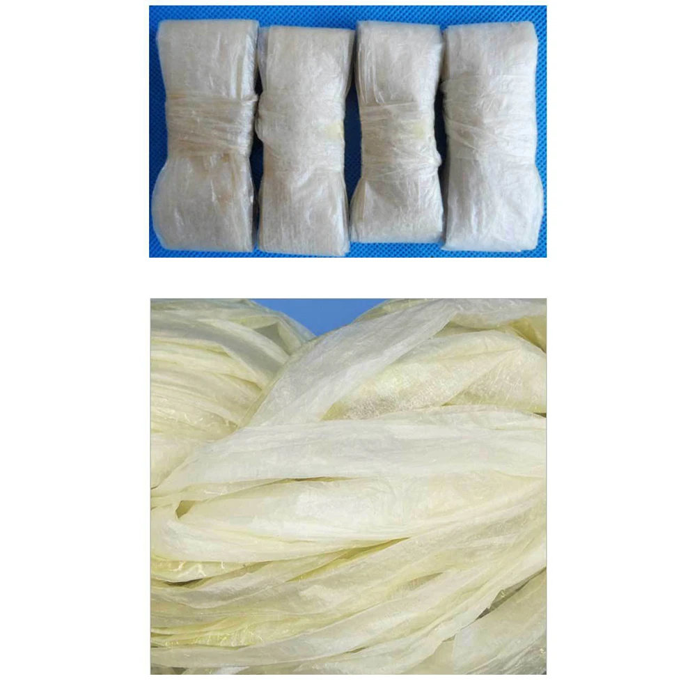 

10pcs 8.2ft/2.5m Dry Fine Sheep Sausage Casing DIY 28/30 Shell Sichuan Sausage Coat For Hot Dog Sausage Stuffer #W0