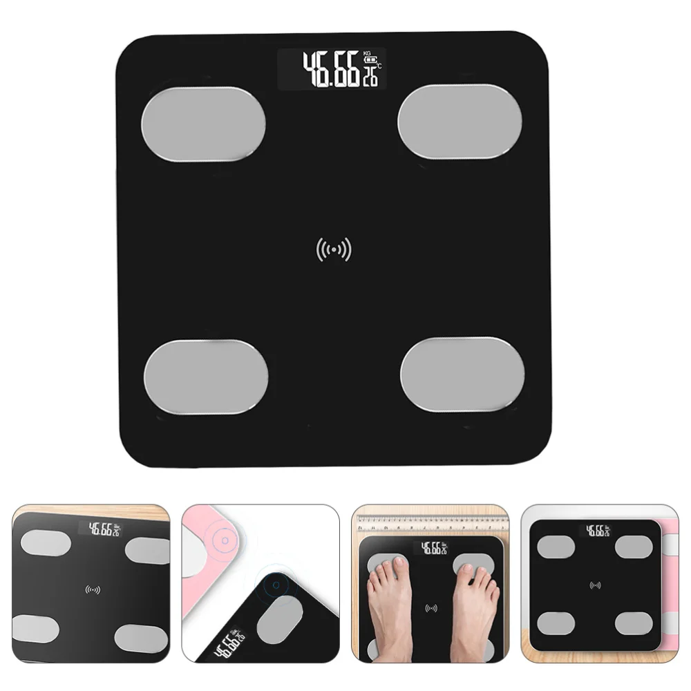 

1Pc Body Weight Scale Body Lipid Scale Smart Weighing Scale Charging Smart Scale
