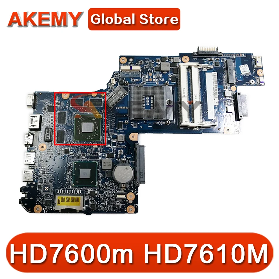 

AKEMY абсолютно новый H000052630 материнская плата для ноутбука Toshiba Satellite C850 L850 HM76 HD7600m HD7610M серии DDR3 основная плата