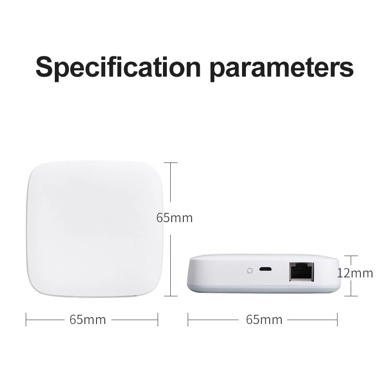 

Tuya ZigBee 3.0 Smart Hub Wired Gateway Bridge For App Voice Remote Control Linkage Device Work With Alexa Google Home Assistant