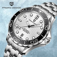 new pagani design men mechanical watch top brand luxury diver watch sport stainless steel waterproof watch men relogio masculino