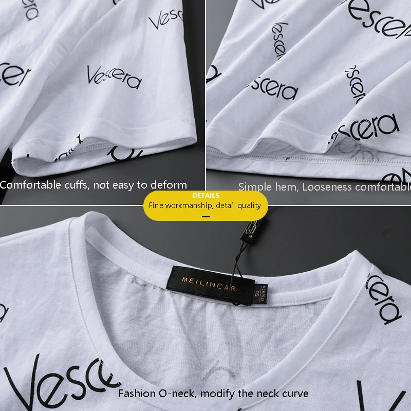 Новая мужская футболка с коротким рукавом буквенным принтом мягкие теннисные