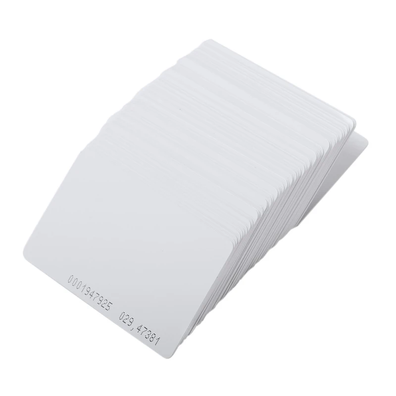 

50 pieces ligent Proximity EM4100 125kHz RFID Proximity Card Entry Empty ID Access