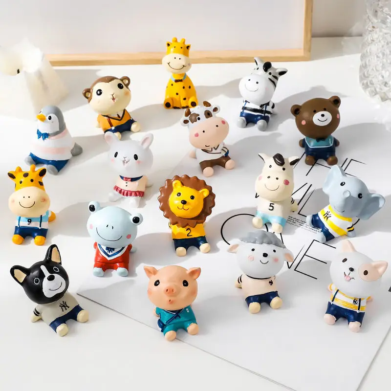 

Креативные Мультяшные маленькие украшения Кукла коллекционная модель игрушка кукла в коробке для подарка детям на день рождения