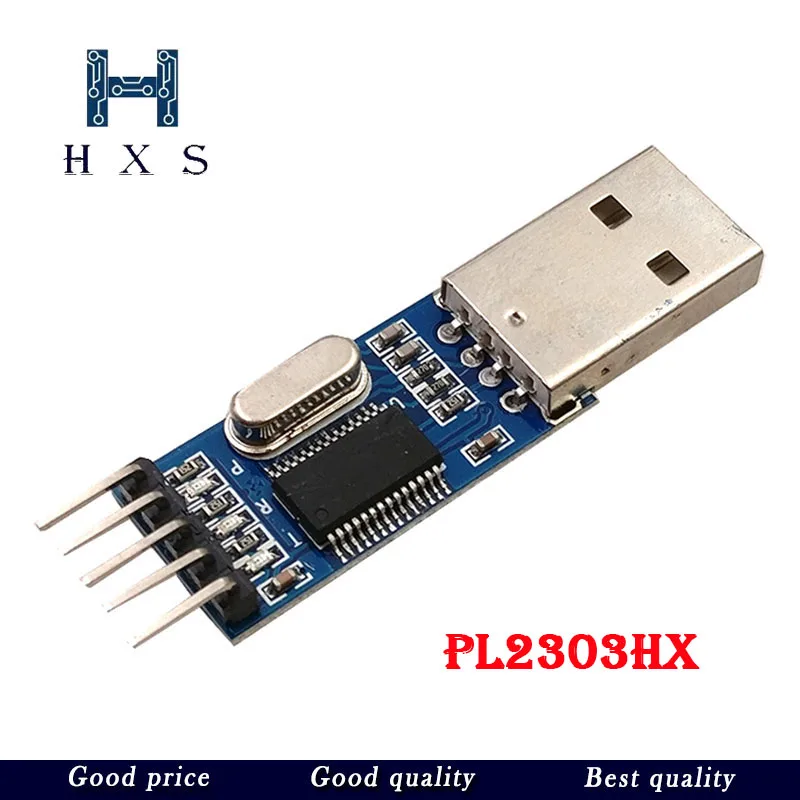 3 шт./лот = 1 шт. PL2303HX + CP2102 CH340G USB к TTL для arduino PL2303 5PIN модулю UART|Соединители| |