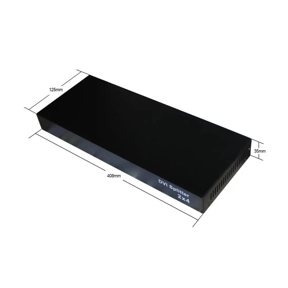 Разветвитель DVI 2x4 видеодисплей распределитель dvi 2 в 4 выход для проектора