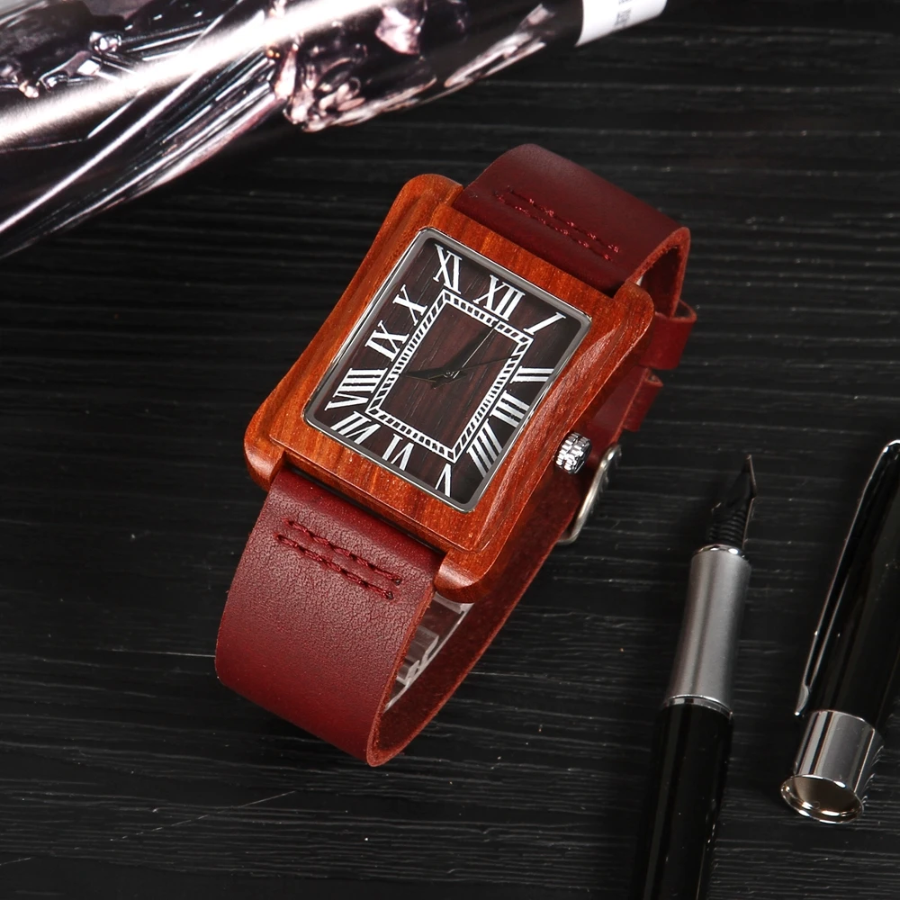 2020 Новое поступление деревянные часы мужские кварцевые наручные Мужские