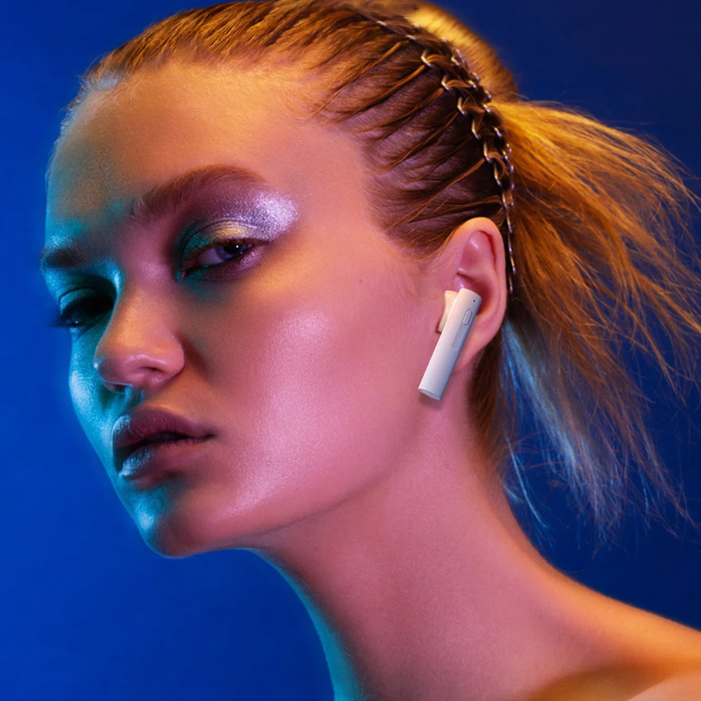 Прямая поставка Bluetooth наушники с зарядным устройством настоящие Беспроводные