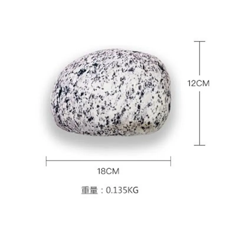 

6PCS Pebble Stone Pillow Children's Room Simulation Stone Pillow Texture Cobble Small Stone Pillow Baby Plush Pillow Kids Gifts