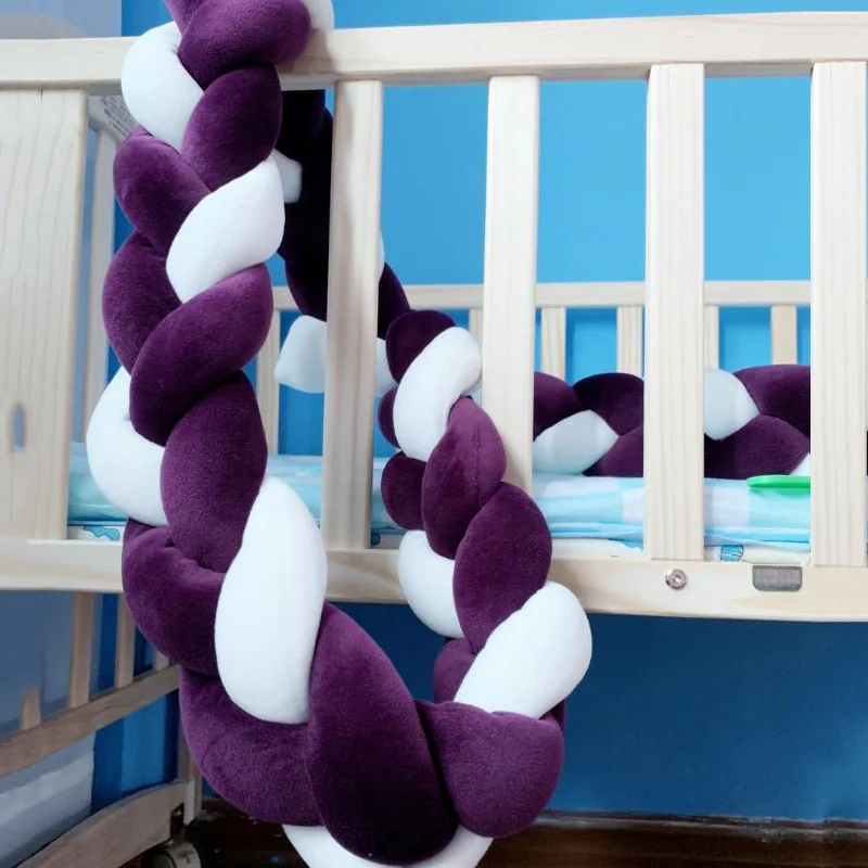 Бампер для новорожденных с узелком длина 1 м/2 м|Подушки на кровать| |