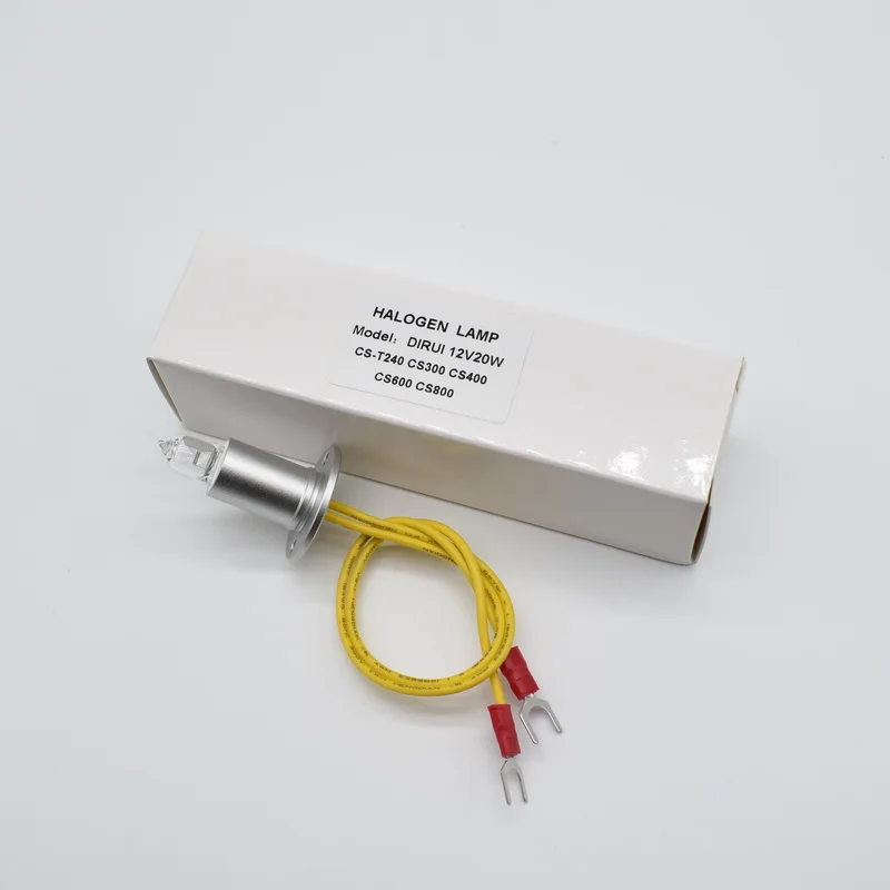 DI RUI DIRUI 12V 20W CS T240 12V20W CS300 CS400 CS600 CS800 биохимический анализатор лампы|Галогенные