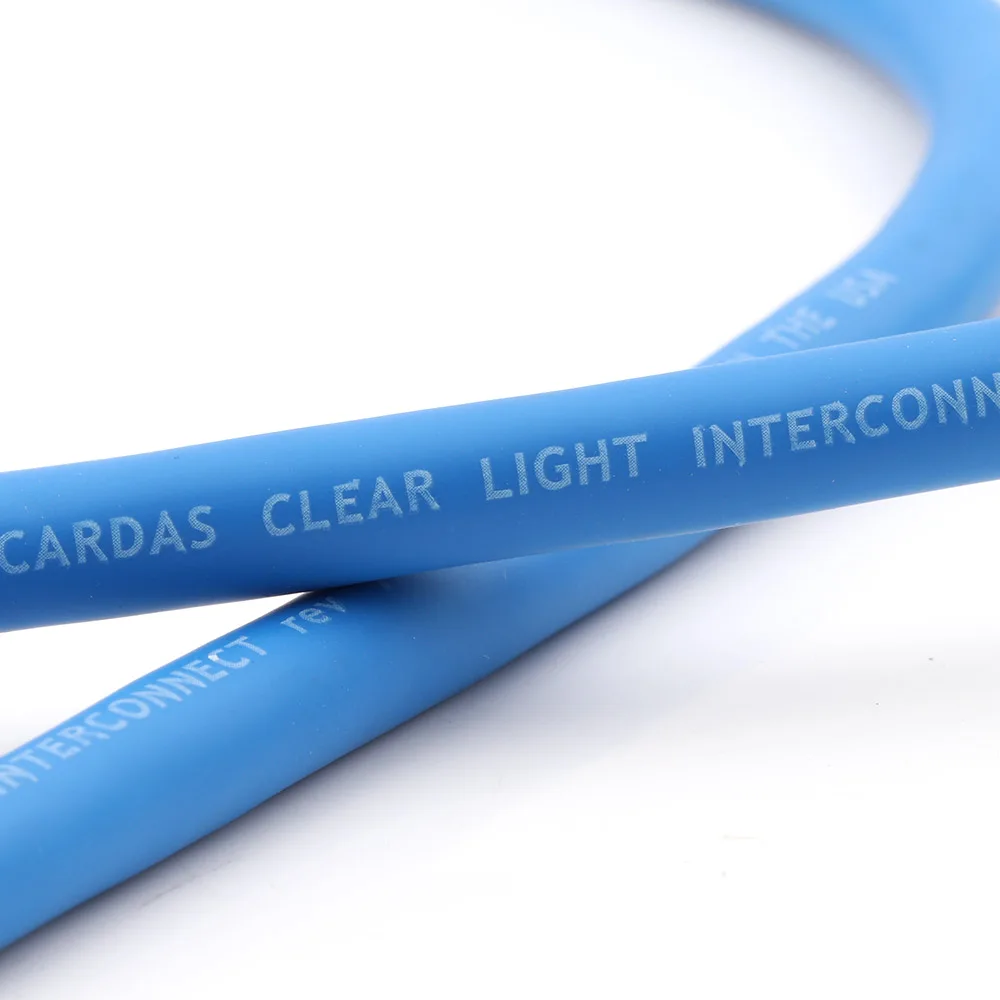 Прозрачный Светлый кабель для соединения Cardas звука Bluk CD Play AMP аудиокабель rca|audio rca