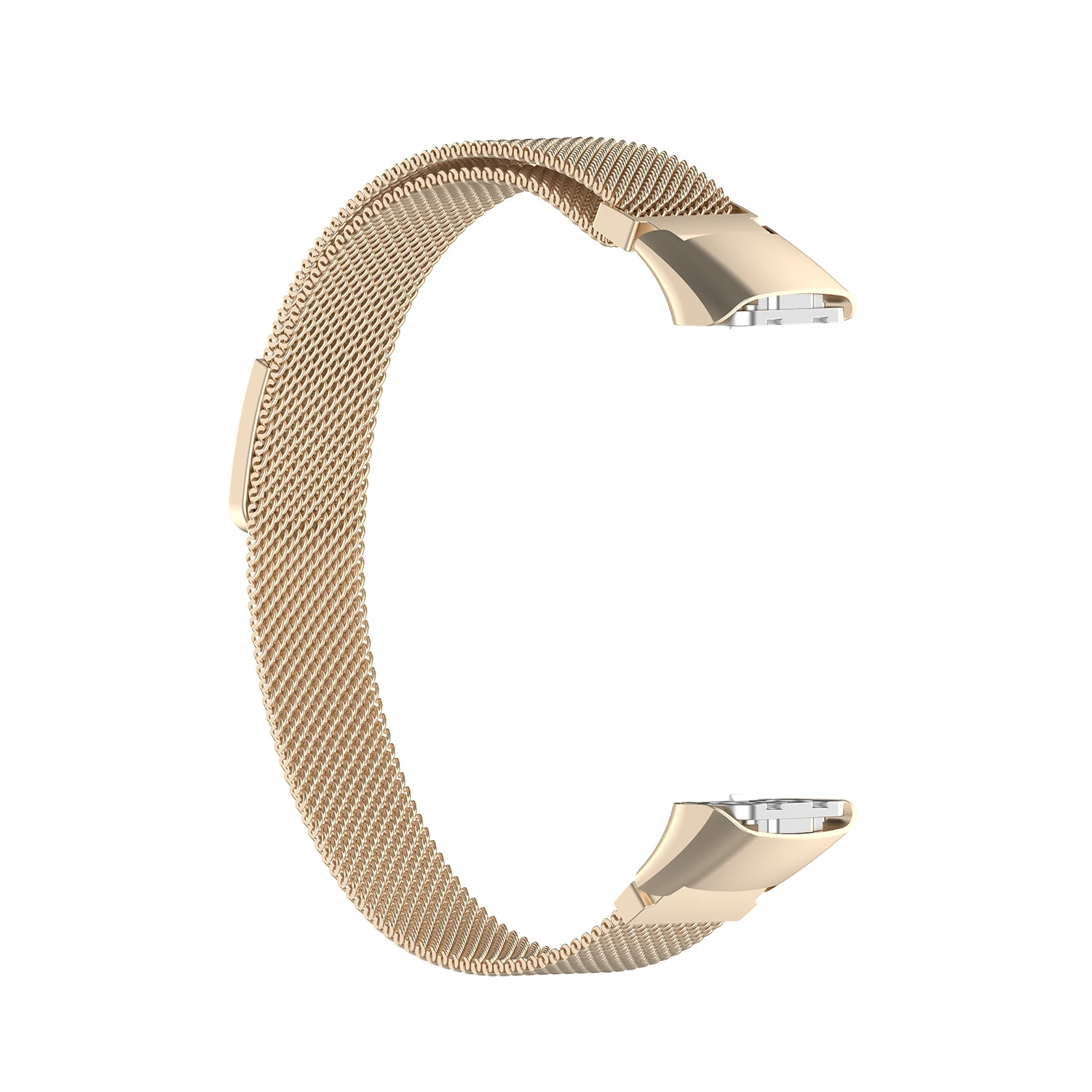 champagne Подходит для samsung galaxy fit SM-R370 ремешок для часов Смарт-часы Миланский ремешок - Цвет: champagne