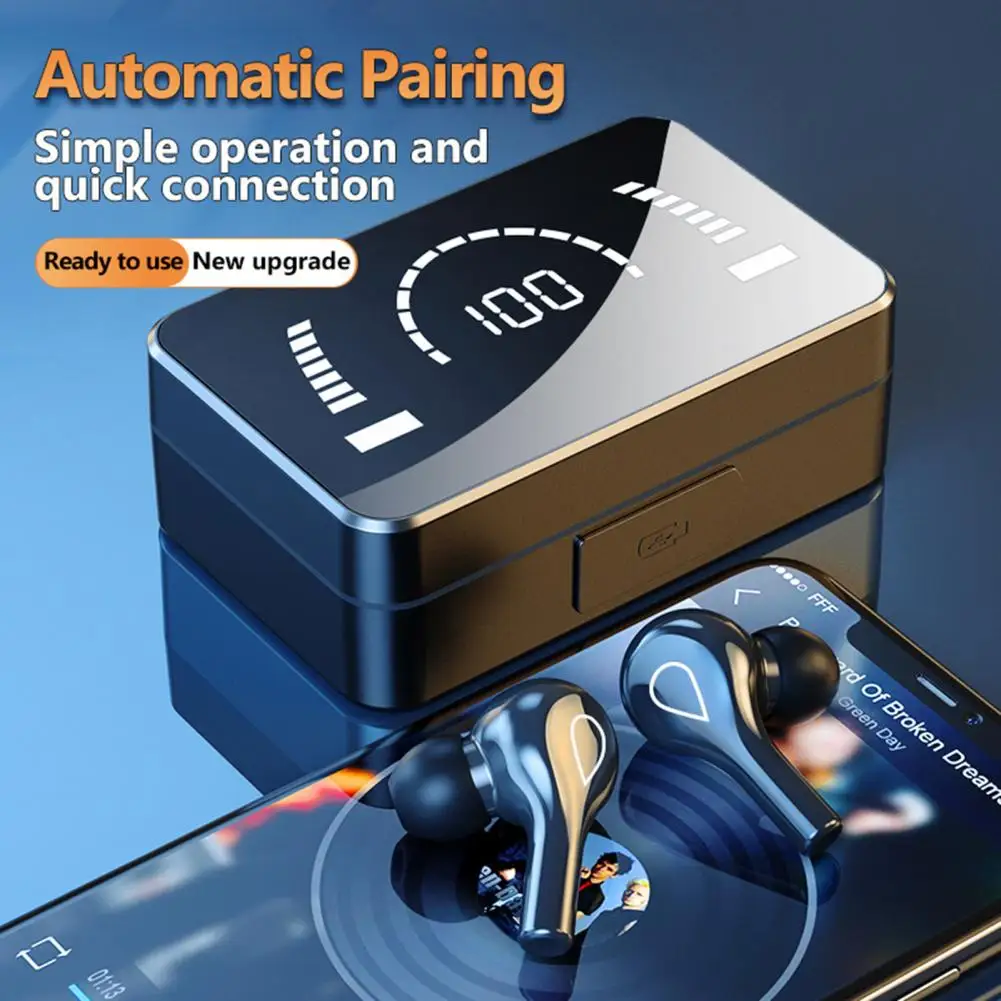 Многофункциональные наушники F18 Bluetooth 5 2 шумоподавление перезаряжаемые