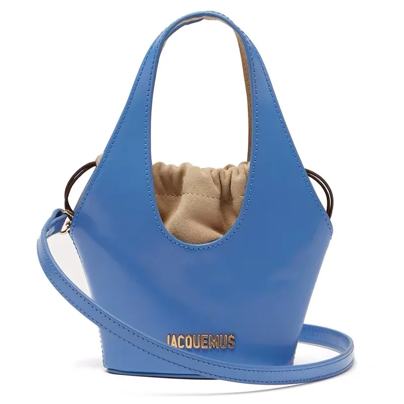 Новая роскошная дизайнерская небольшая сумка корзина женская Кожаная Мини на