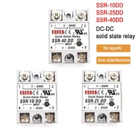 dc dc single phase solid state relay ssr 10dd 25dd 40 60 80 100dd ssr module input voltage 12v 3 32v dc to 5 60v dc output load