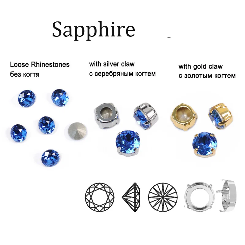 

Super Colorful Sewing Rhinestones Strass Brilliant Glass Crystal Jewels Beads Fancy Stones For Dancing Dress Gym Suit Decoration