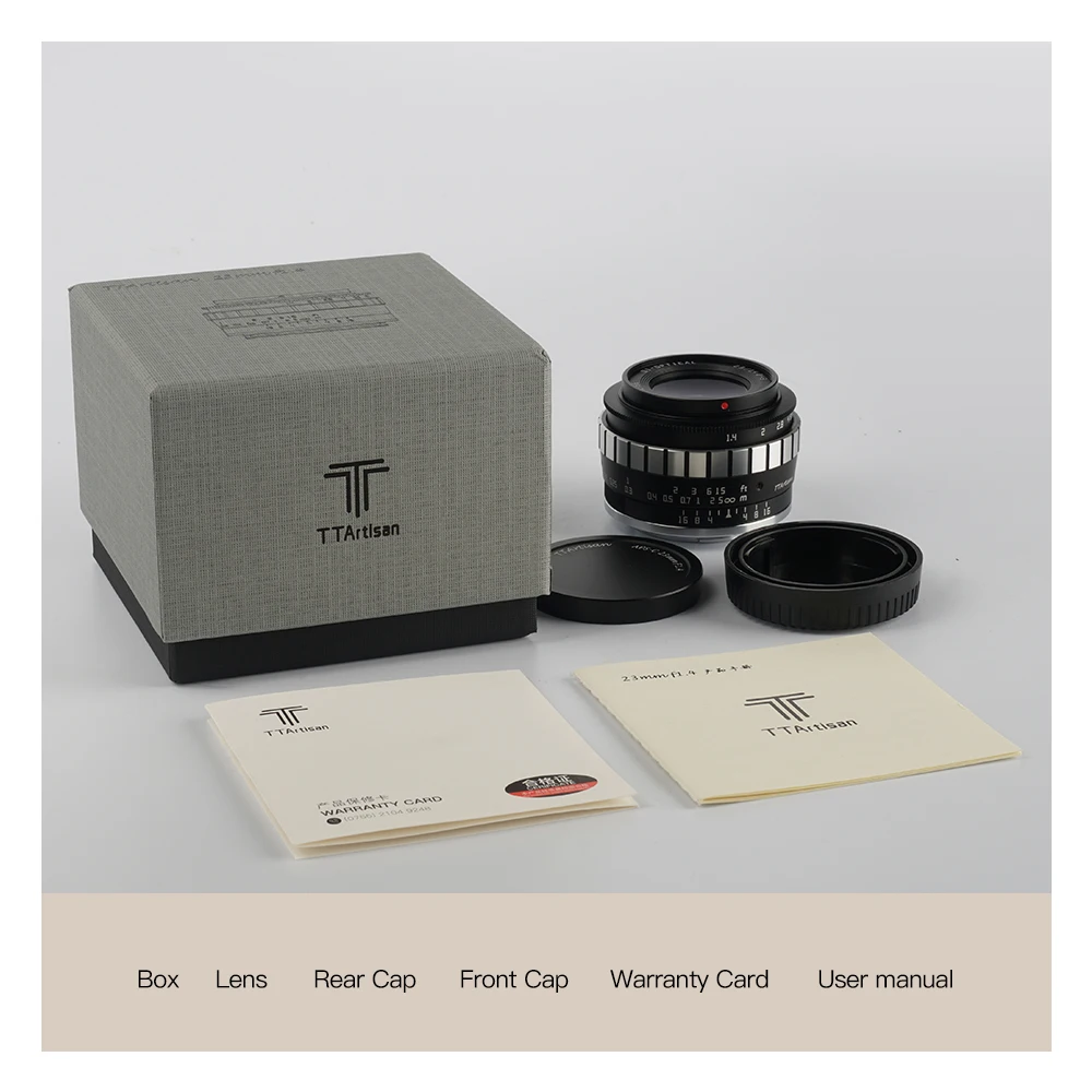 TTArtisan 23 мм F1.4 Большая диафрагма фиксированный фокус микро одиночный объектив