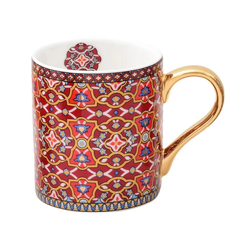 T5EF кофейная чашка в марокканском стиле керамическая кружка с ушками бутылка для