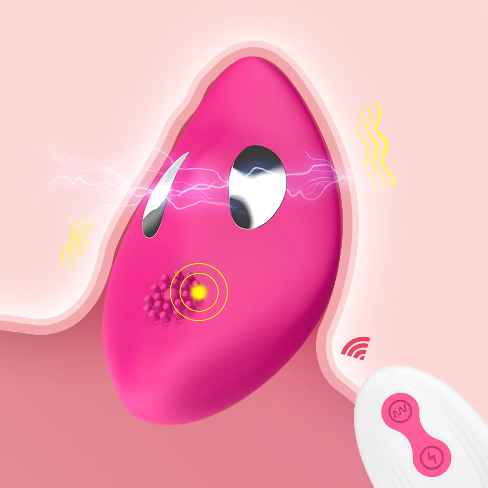 Электрошоковый вибратор Стимулятор клитора оргазм с дистанционным управлением