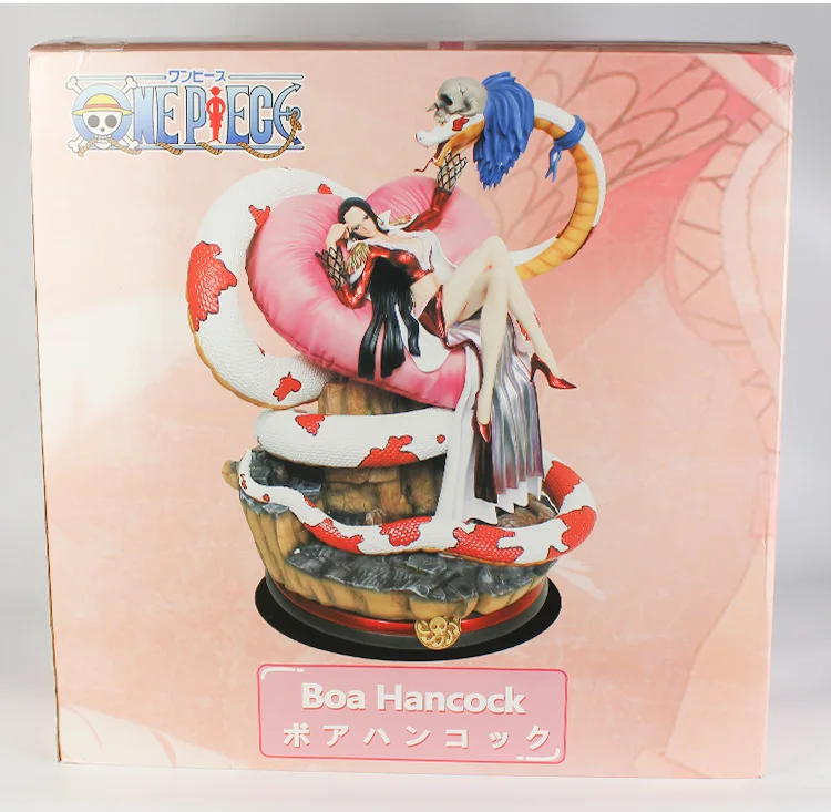 

Gk Shichibukai Snake Prinses Boa Hancock Anime Action Figure Model 35Cm Pvc Sexy Meisje Toy figma Standbeeld Collection