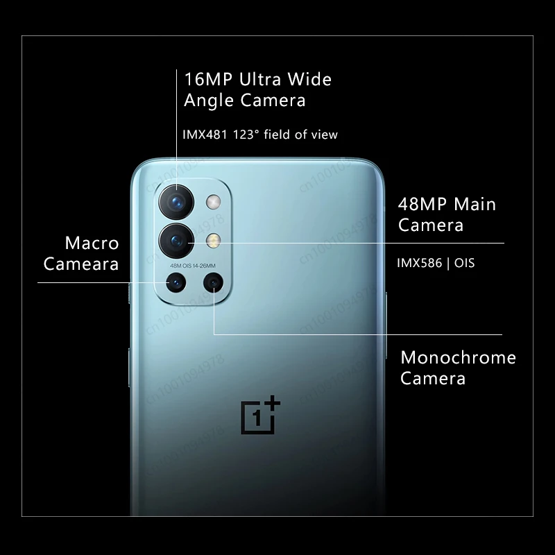 Rom Global OnePlus 9R 9 R 5G tel&eacute;fono inteligente 8GB 128GB Snapdragon 870 de 120Hz Pantalla AMOLED 65W Warp 48MP Quad OnePlus tienda oficial, c&oacute;digo:EOSSES58(&euro;290-58) EDSSES18(&euro;120-18)-4