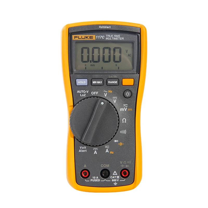 FLUKE F115C/F116C/F117C измеритель емкости диода 115C AC/DC напряжение цифровой светодиодный