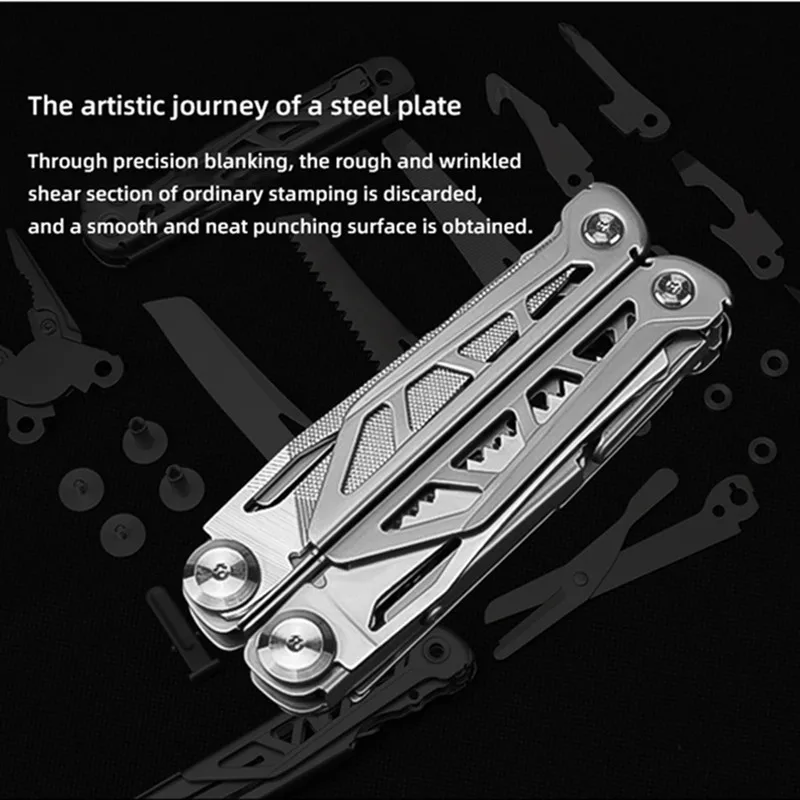 Портативный многофункциональная складально мерильная Ножи плоскогубцы