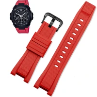rubber watchband for gst 210w300400gb100 wristband 2614mm waterproof silicone straps accessories