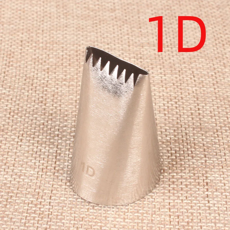 

1D# Single Row Basket for Flower Arranging Woven Decorating Mouth 304 Stainless Steel Cake Baking DIY Tools Large